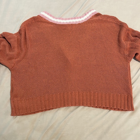 American eagle cropped cardigan sweater with buttons - Picture 5 of 6